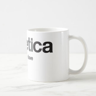 De Café LoveHelvetica Bastardised a caneca