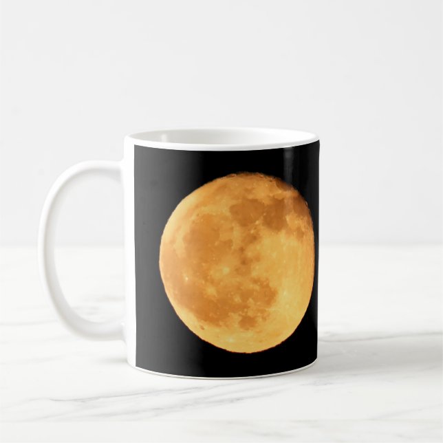 De Café Lua cheia com caneca laranja (Esquerda)