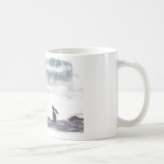 De Café Lua que olha a caneca da lebre