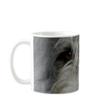 Lurcher acima próximo - caneca uma