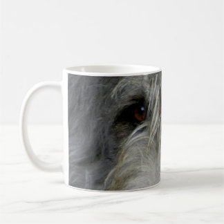 De Café Lurcher acima próximo - caneca uma