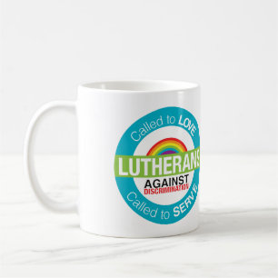 De Café "Lutherans contra caneca da discriminação"