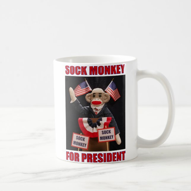 De Café Macaco da peúga para o presidente Caneca (Direita)