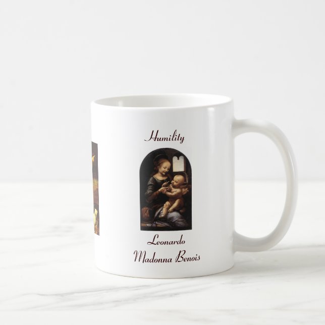 De Café Madonna Benois - caneca - paróquia (Direita)