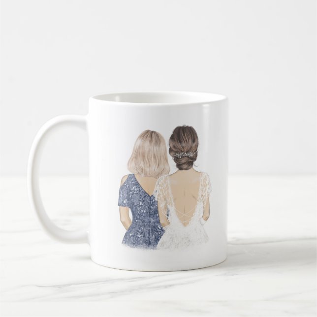 De Café Mãe da caneca da mãe da noiva (Esquerda)