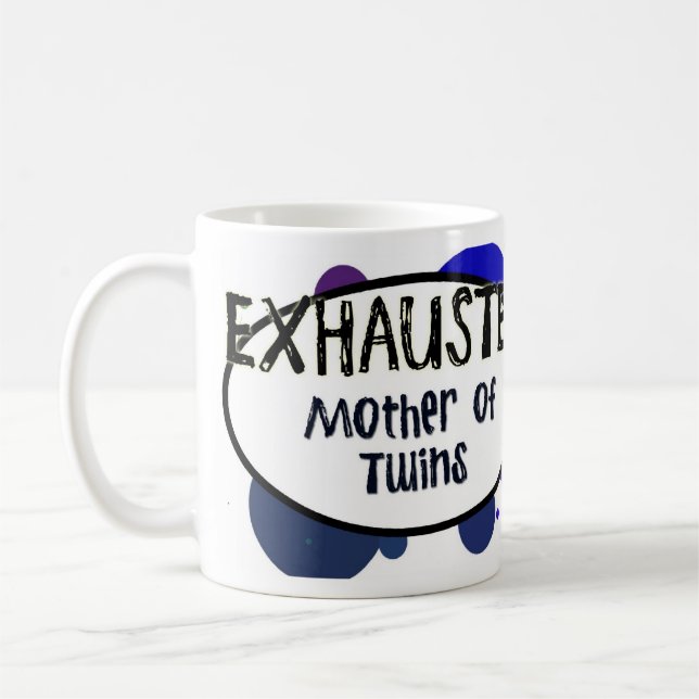 De Café Mãe ESGOTADA da caneca dos gêmeos (Esquerda)