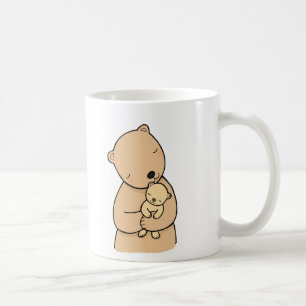 De Café Mama Carregamento & caneca bonito do animal da