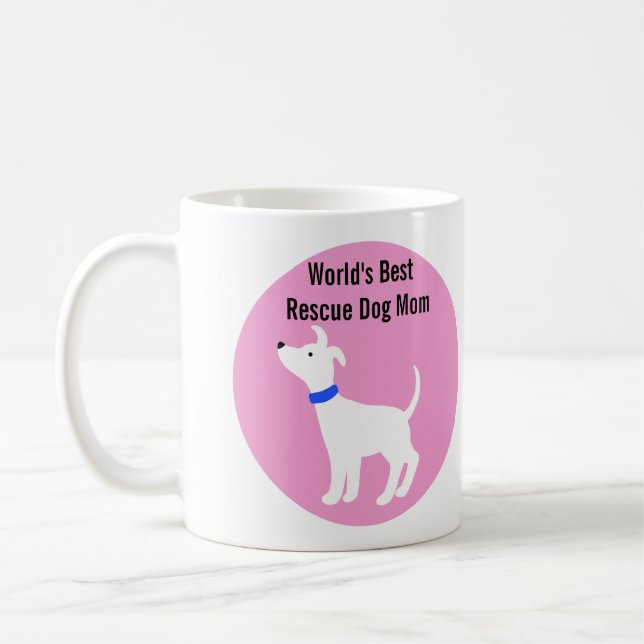 De Café Mamã do cão do abrigo da caneca da mamã do cão do (Esquerda)
