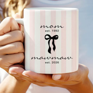 De Café Mamãe para a Caneca da Vovó com Arco