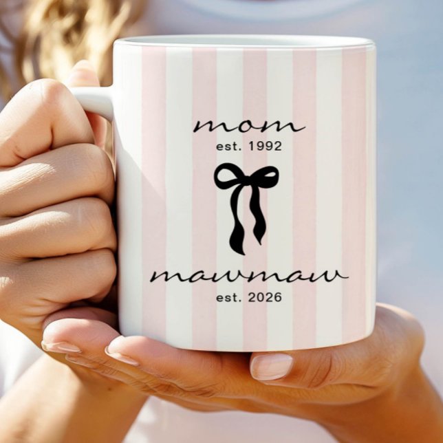 De Café Mamãe para a Caneca da Vovó com Arco (Criador carregado)