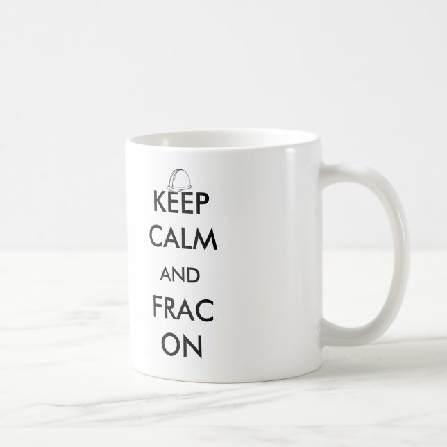 De Café Mantenha a calma e o Frac na caneca (Direita)