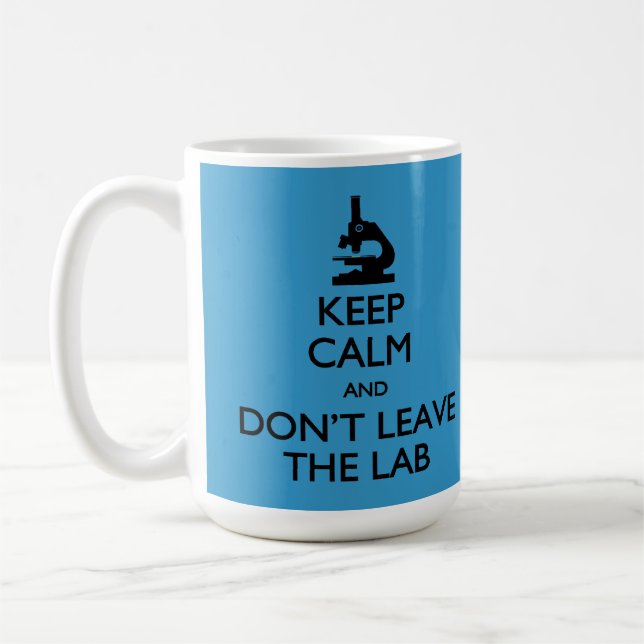 De Café Mantenha a calma não deixam a caneca do (Esquerda)