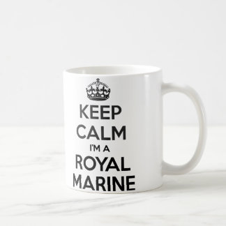 De Café Mantenha a calma que eu sou uma caneca branca
