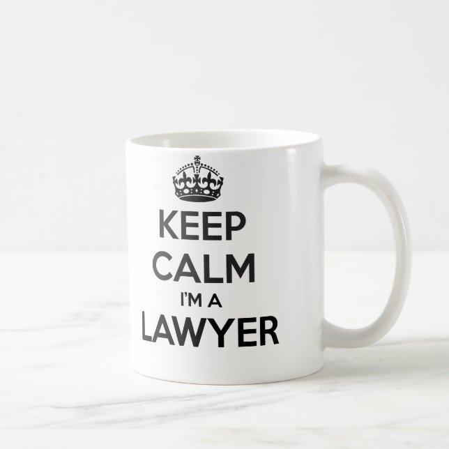 De Café Mantenha a calma que eu sou uma caneca do branco (Direita)