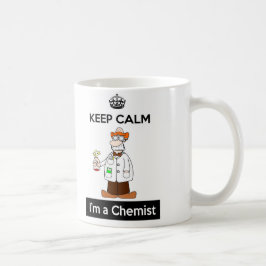 De Café Mantenha a calma que eu sou uma caneca do químico