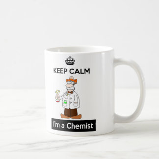 De Café Mantenha a calma que eu sou uma caneca do químico