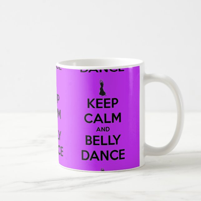 De Café Mantenha a caneca da calma e da dança do ventre (Direita)