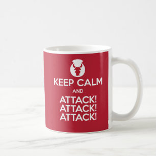 De Café Mantenha a caneca da calma e do Attack3x
