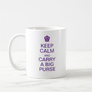 De Café Mantenha a caneca grande calma da bolsa