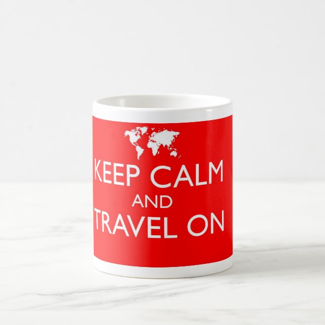 De Café Mantenha calma e Viagem na caneca (Centro)