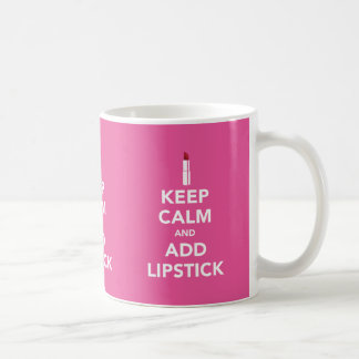 De Café Mantenha calmo e adicione a caneca da imagem do