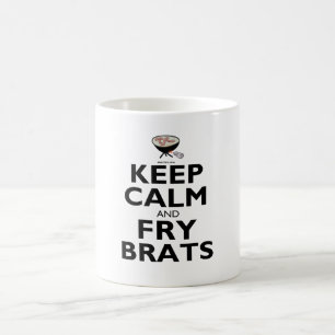 De Café Mantenha caneca calma e da fritada dos pirralhos