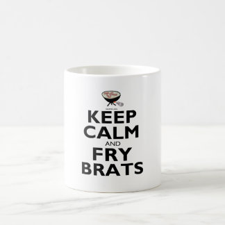De Café Mantenha caneca calma e da fritada dos pirralhos