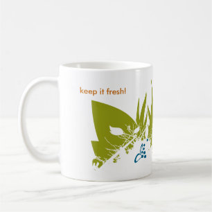 De Café mantenha-o grande caneca fresca