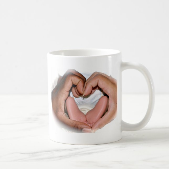 De Café Mão e pés da caneca (Direita)