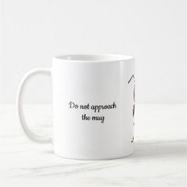 De Café Mãos Fora da Minha Caneca Funny Ant Poster | Amant