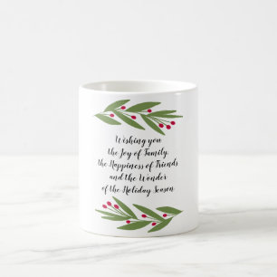 De Café Maravilha da caneca da época natalícia