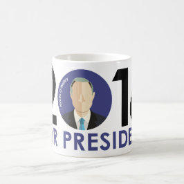 De Café Martin O'Malley 2016 para a caneca do costume do