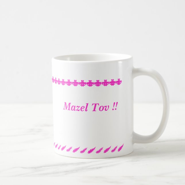 De Café Mazel Tov!! Caneca (Direita)