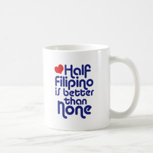 De Café Meia caneca do filipino…