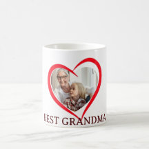Melhor Avó Caneca Personalizada com Foto