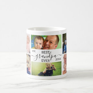 De Café Melhor Avô do Mundo Caneca Personalizada com Colag