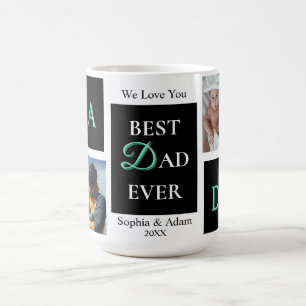De Café Melhor Pai do Mundo 4 Caneca Personalizada com Fot