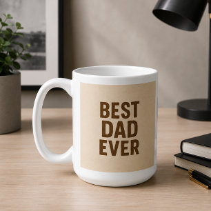 De Café Melhor Pai do Mundo ☕ Caneca Significativa para