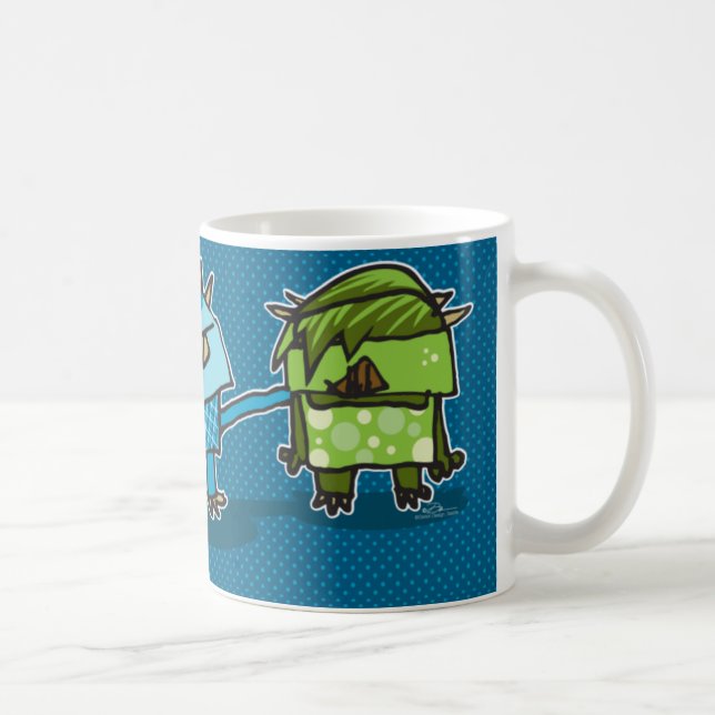 De Café Mesmo os monstro obtêm a caneca triste (Direita)