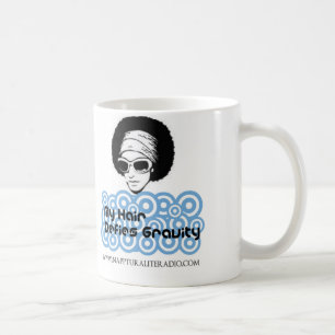 De Café Meu cabelo provoca a caneca da gravidade