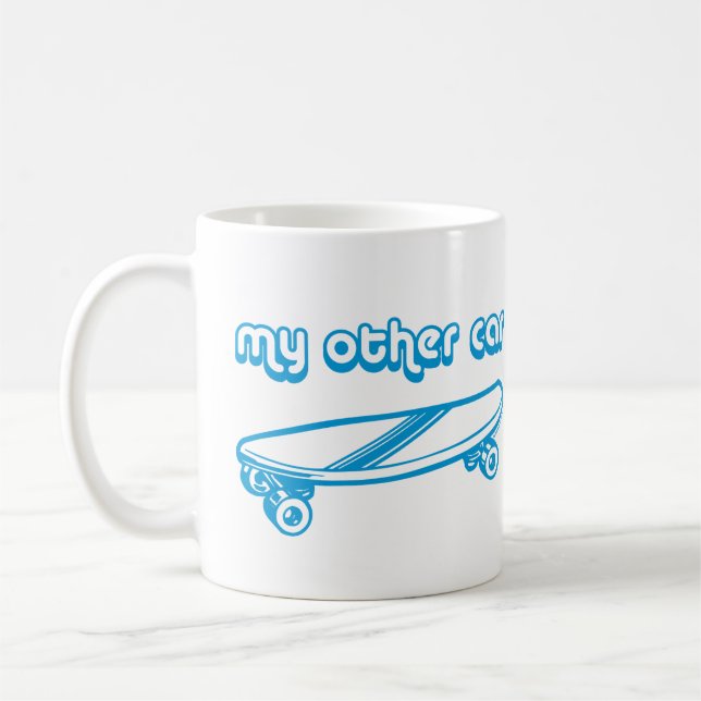 De Café Meu outro carro é uma caneca do skate (Esquerda)