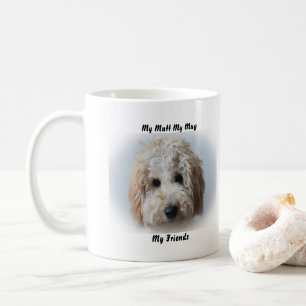 De Café Meu Vira-Lata Minha Caneca Meus Amigos.