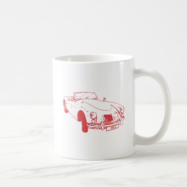 De Café MG um vermelho da caneca (Direita)