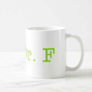 De Café Mim caneca do Dr. F do coração