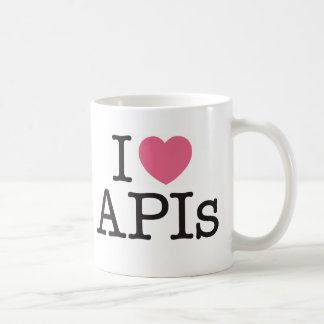 De Café Mim caneca dos APIs do coração