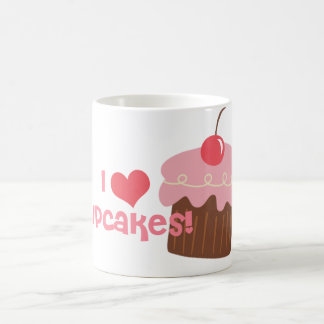 De Café mim CANECA grande do cupcake do coração