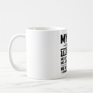 De Café Minha Cadela É Minha Terapeuta Caneca Humor Dive