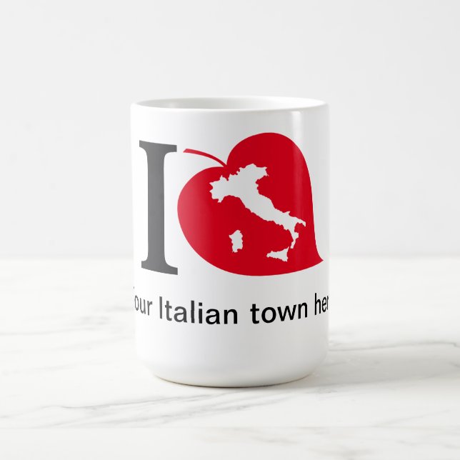 De Café Minha caneca da cidade italiana (Centro)