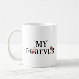 De Café Minha Caneca Floral Para Sempre | Presente Românti