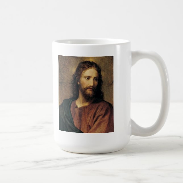 De Café Minha força na caneca do cristo (Direita)